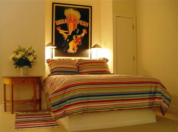 Hotel D' Amici Calistoga Rum bild